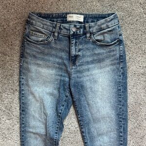 BKE Women's Classic Blue Skinny Jeans